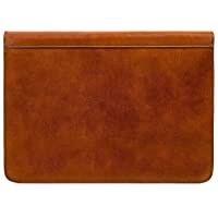 Portafolio de Cuero para Mujer y Hombre - Carpeta A4 para Conferencia - Portadocumentos - Cartera de Viaje - Time…